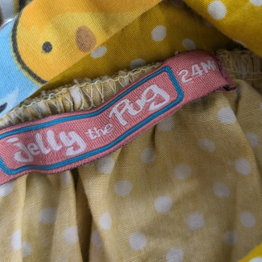 Jelly The Pug Boutique Poem Bloomer Romper Size 24 months